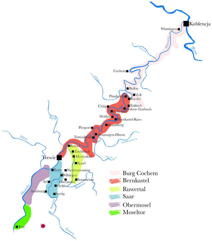Mapa mozeli