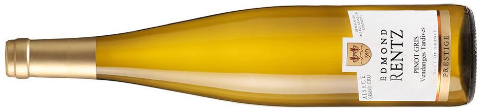 Alzackie Pinot Gris z późnych zbiorów.
